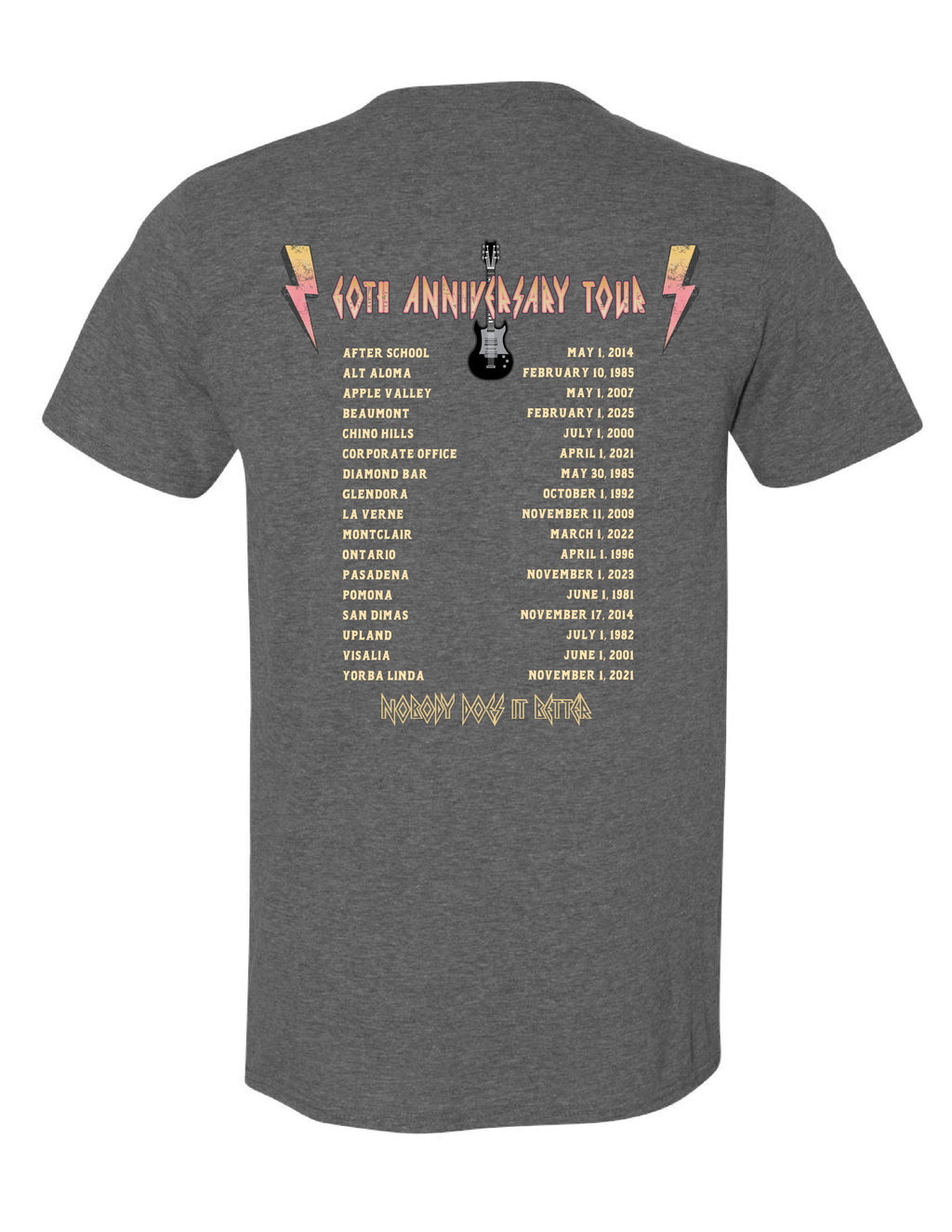 2025 Holiday Clothing- Concert Tour/Rock Band